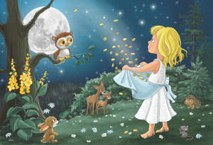 Ravensburger-Puzzle 24 Teile: Märchenstunde