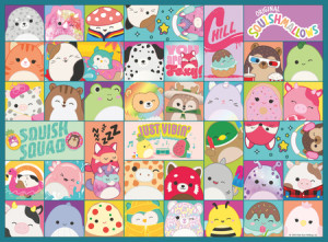 Viele bunte Squishmallows
