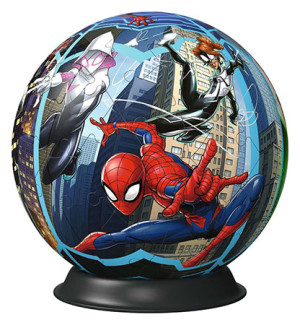 Ravensburger-Puzzle 72 Teile: 3D Puzzleball - Spiderman