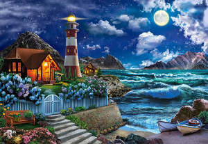 Romantischer Abend am Meer