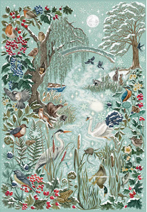 Gibsons-Puzzle 1000 Teile: Eisiger Fluss