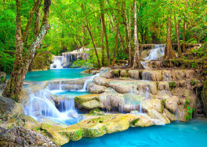 Erawan Waterfalls, Thailand