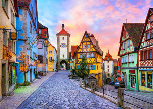 Altstadt von Rothenburg, Deutschland