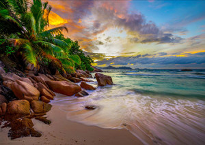 Enjoy Puzzle-Puzzle 1000 Teile: Traumhafte Seychellen
