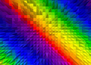 Enjoy Puzzle-Puzzle 1000 Teile: Gradient: Stacheliger Farbverlauf