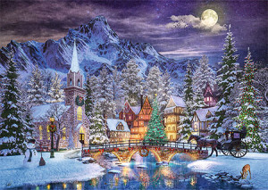 Trefl Puzzle-Puzzle 1000 Teile: Weihnachtsatmosphäre