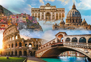Trefl Puzzle-Puzzle 1500 Teile: Besondere Plätze Italiens