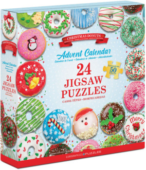 Weihnachtsdonuts - Puzzle-Weihnachtskalender