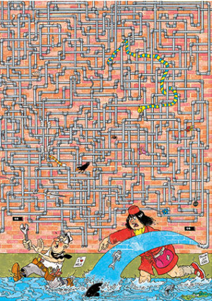Jumbo-Puzzle 500 Teile: Jan van Haasteren|Expert: Wo ist das Leck?
