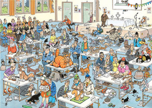 Jan van Haasteren - Die Katzenshow (2000 Teile)