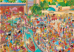Jumbo-Puzzle 1000 Teile: Jan van Haasteren|Fata Morgana Efteling (1000)