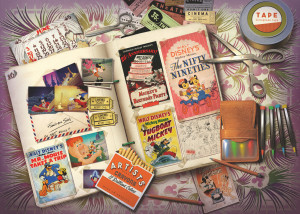 Ravensburger-Puzzle 1000 Teile: Micky Maus Anniversary - 1940