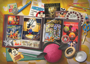 Ravensburger-Puzzle 1000 Teile: Micky Maus Anniversary - 1970