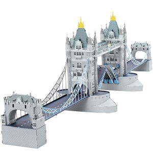Metal Earth-Puzzle 208 Teile: Metal Earth|Tower Bridge - 3D Metall Puzzle