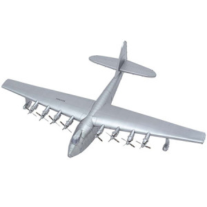 Metal Earth-Puzzle 111 Teile: Metal Earth|Hughes H-4 Hercules - 3D Metall Puzzle
