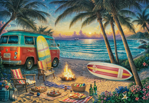 Idylle mit dem Camper