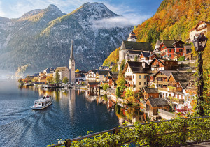 CherryPazzi-Puzzle 2000 Teile: Hallstatt im Morgenlicht