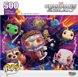 Funko-Puzzle 500 Teile: Pop! Puzzle - Marvel Guardians of the Galaxy
