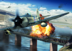 Kidicraft-Puzzle 1000 Teile: Hawker Sea Fury