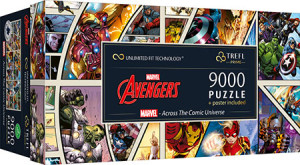 Trefl Puzzle-Puzzle 9000 Teile: Die ultimative Marvel Avengers Collection