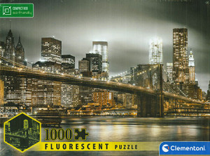 Clementoni-Puzzle 1000 Teile: New York Skyline