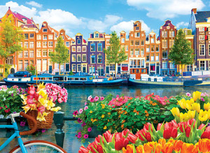 Eurographics-Puzzle 1000 Teile: Amsterdam, Niederlande