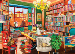 Eurographics-Puzzle 1000 Teile: Die alte Bibliothek