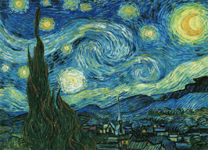 Sternennacht, van Gogh