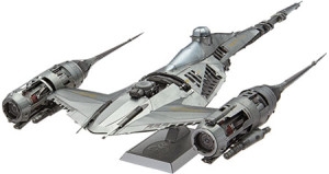 Metal Earth-Puzzle 100 Teile: Star Wars The Mandalorian Metal Earth|N-1 Starfighter - 3D Metall Puzzle