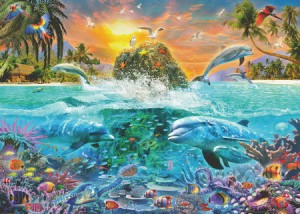 Die Unterwasserinsel