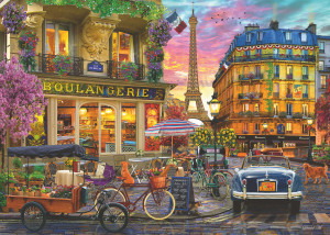 Ravensburger-Puzzle 1000 Teile: Paris im Morgenrot