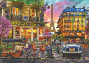 Paris im Morgenrot