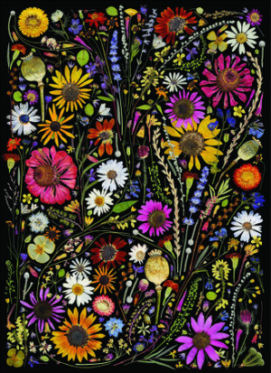 Flower Press: Happiness