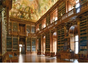 Dinotoys-Puzzle 1000 Teile: Philosophischer Saal in der Bibliothek von Strahov, Prag