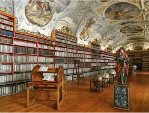 Dinotoys-Puzzle 2000 Teile: Theologische Halle in der Bibliothek von Strahov, Prag