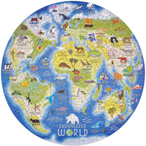 Ridleys Games-Puzzle 1000 Teile: Die Weltkarte