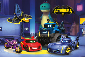Bam, Batwing, Bibi, Buff und Redbird in der Bathöhle