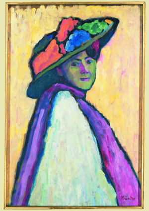 Piatnik-Puzzle 1000 Teile: Bildnis Marianne von Werefkin, Münter