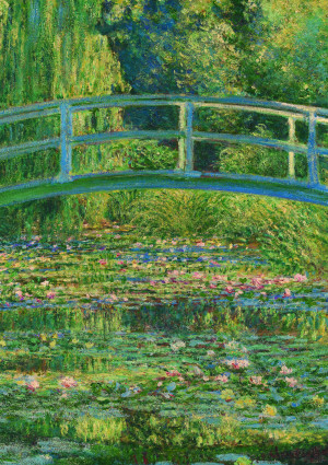 Piatnik-Puzzle 1000 Teile: Der Seerosenteich, Monet