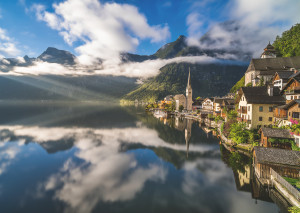 Ravensburger-Puzzle 1000 Teile: Sagenumwobenes Hallstatt