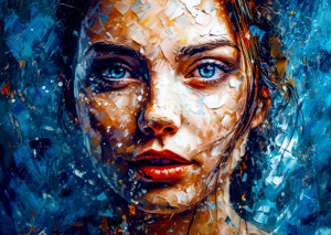 Enjoy Puzzle-Puzzle 1000 Teile: Eisiger Blick