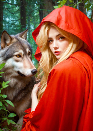 Rotkäppchen und der Wolf