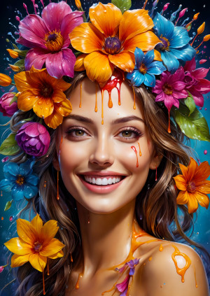 Enjoy Puzzle-Puzzle 1000 Teile: Das Blumenmädchen
