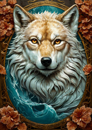 Das intesive Wolfsporträt