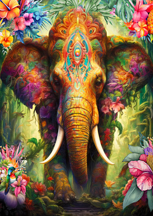 Enjoy Puzzle-Puzzle 1000 Teile: Himmlische Botanik