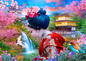 Im Geisha-Garten