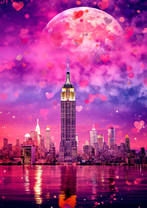 Enjoy Puzzle-Puzzle 1000 Teile: Verliebtes New York