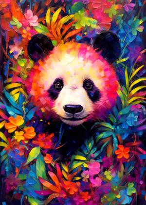 Verspieltes Pandajunges