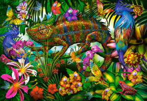Castorland-Puzzle 1500 Teile: Wettbewerb der Farben