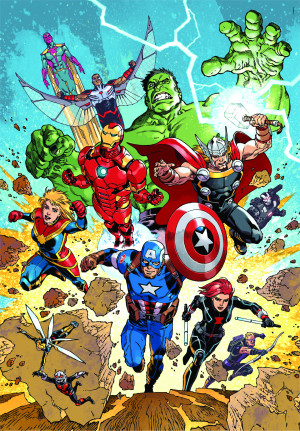 Clementoni-Puzzle 300 Teile: Marvel Avengers Superhelden